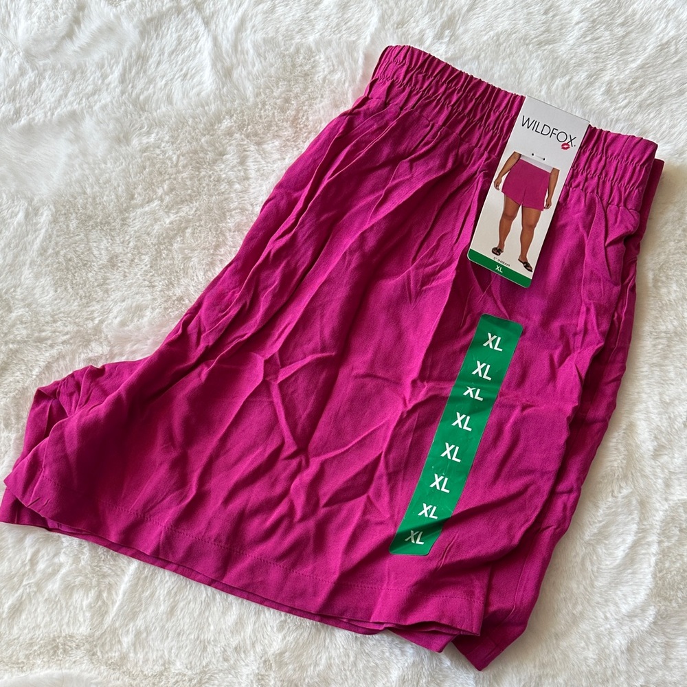Wildfox Fuchsia Skirt